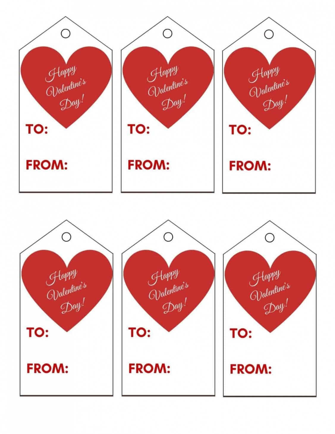 Free Printable Valentine Tags - Add A Little Adventure  Free