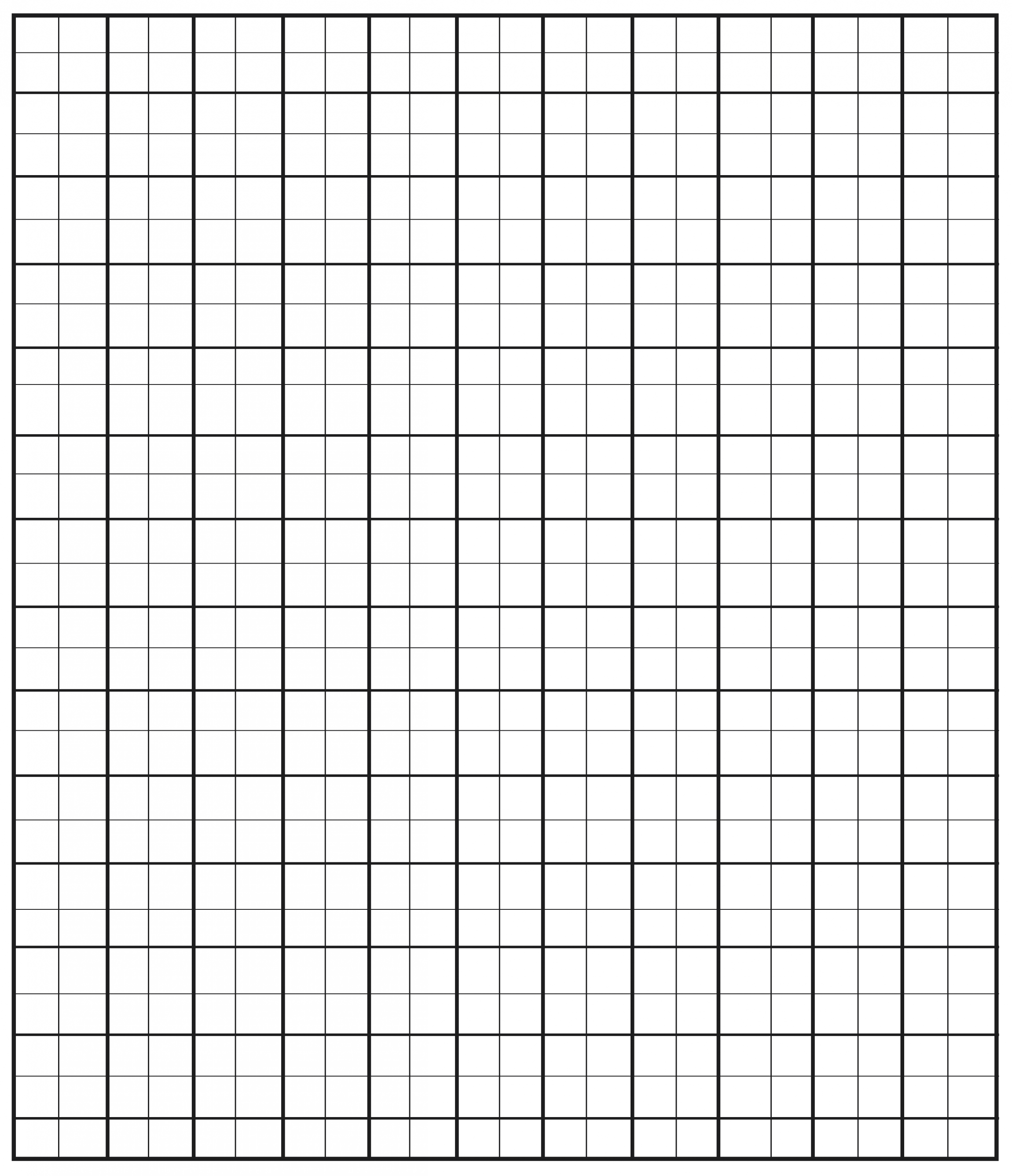 Graph Paper Worksheets Printable  free printable graph paper