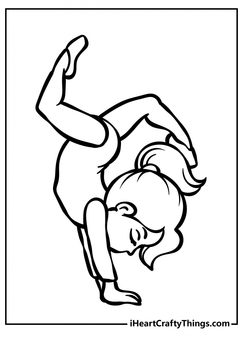 Gymnastics Coloring Pages (% Free Printables)