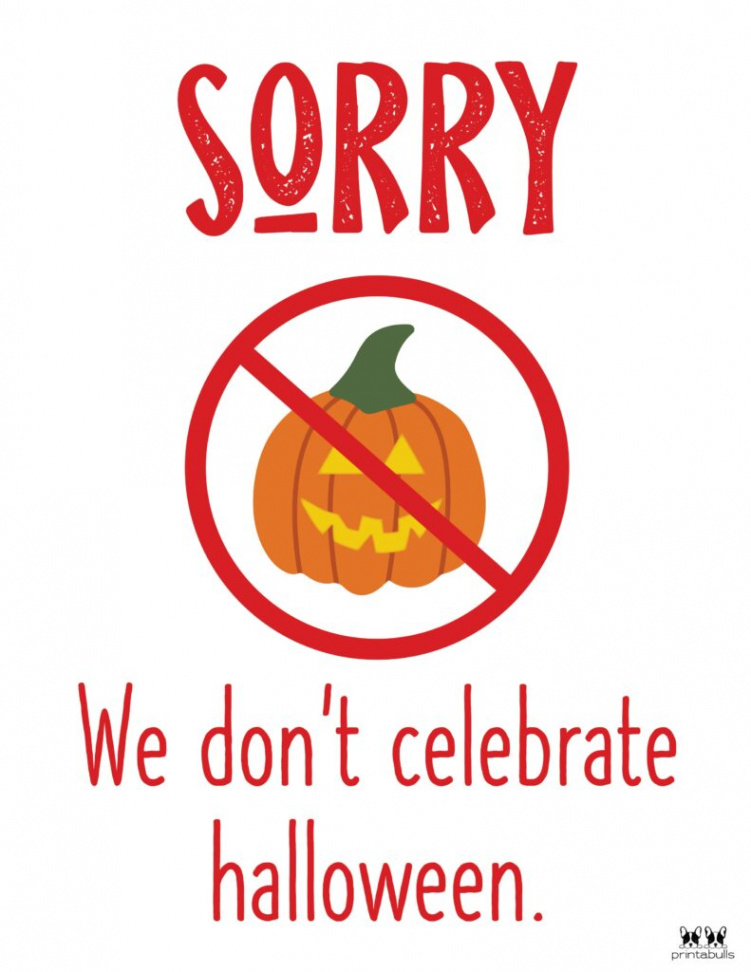 Halloween Signs - Free Printables  Printabulls