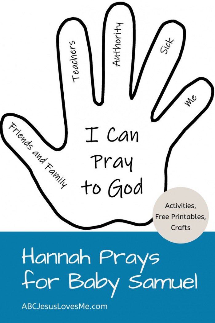 Hannah and Baby Samuel Activities, Crafts, and FREE Printables