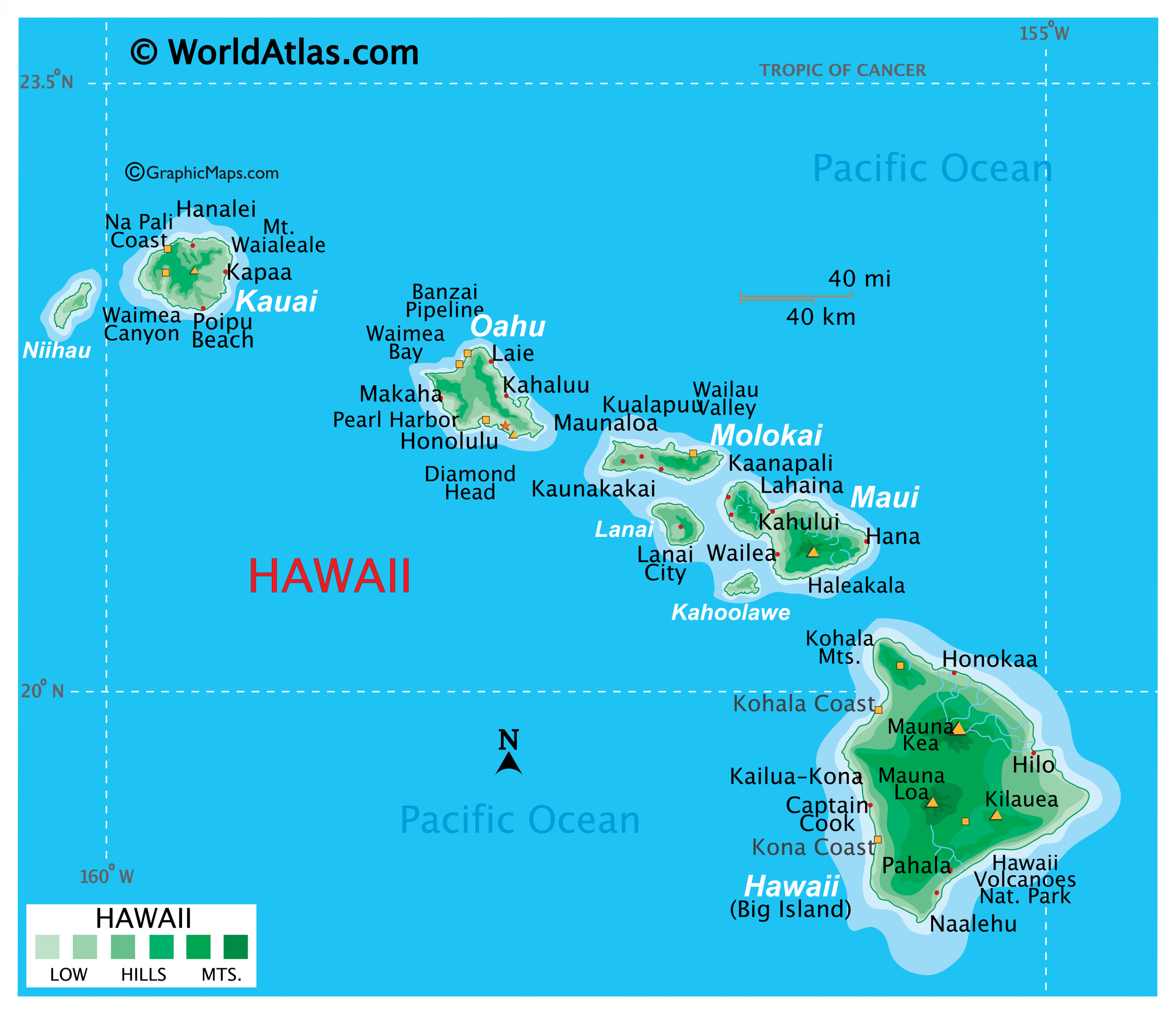 Hawaii Maps & Facts - World Atlas