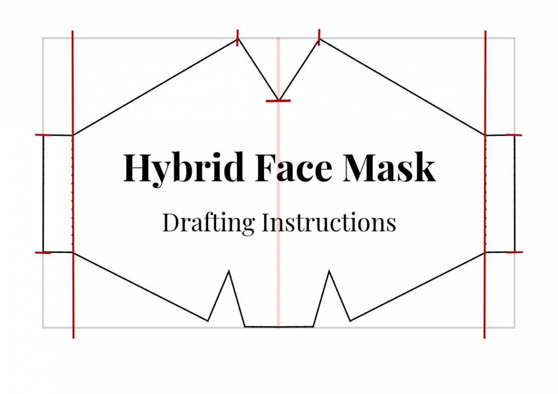 How to Draft the Hybrid Face Mask Pattern — Gwenstella Made