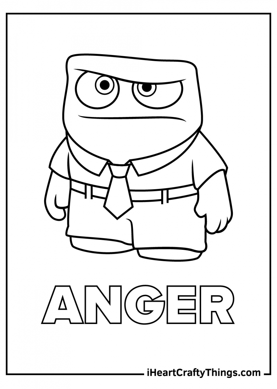 Inside Out Coloring Pages (% Free Printables)