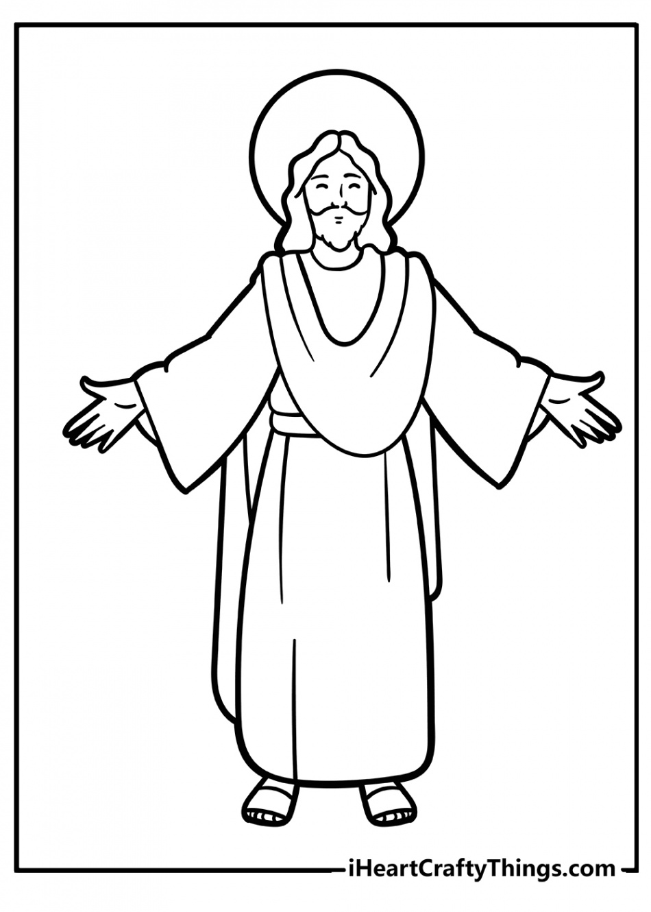 Jesus Coloring Pages (% Free Printables)