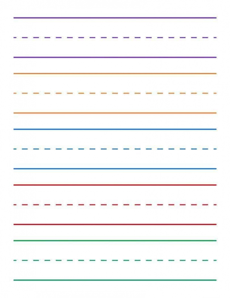 Kindergarten Lined Paper  Free Printable - Troubleshooting