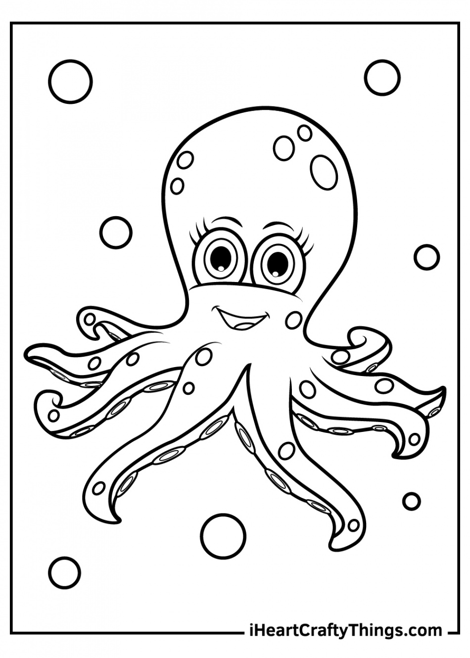 Octopus Coloring Pages (% Free Printables)