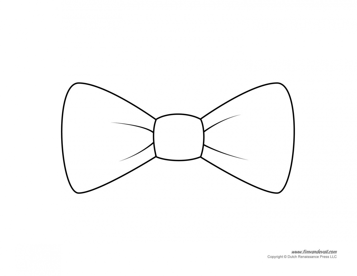 Paper Bow Tie Templates  Bow Tie Printables  Bow tie template