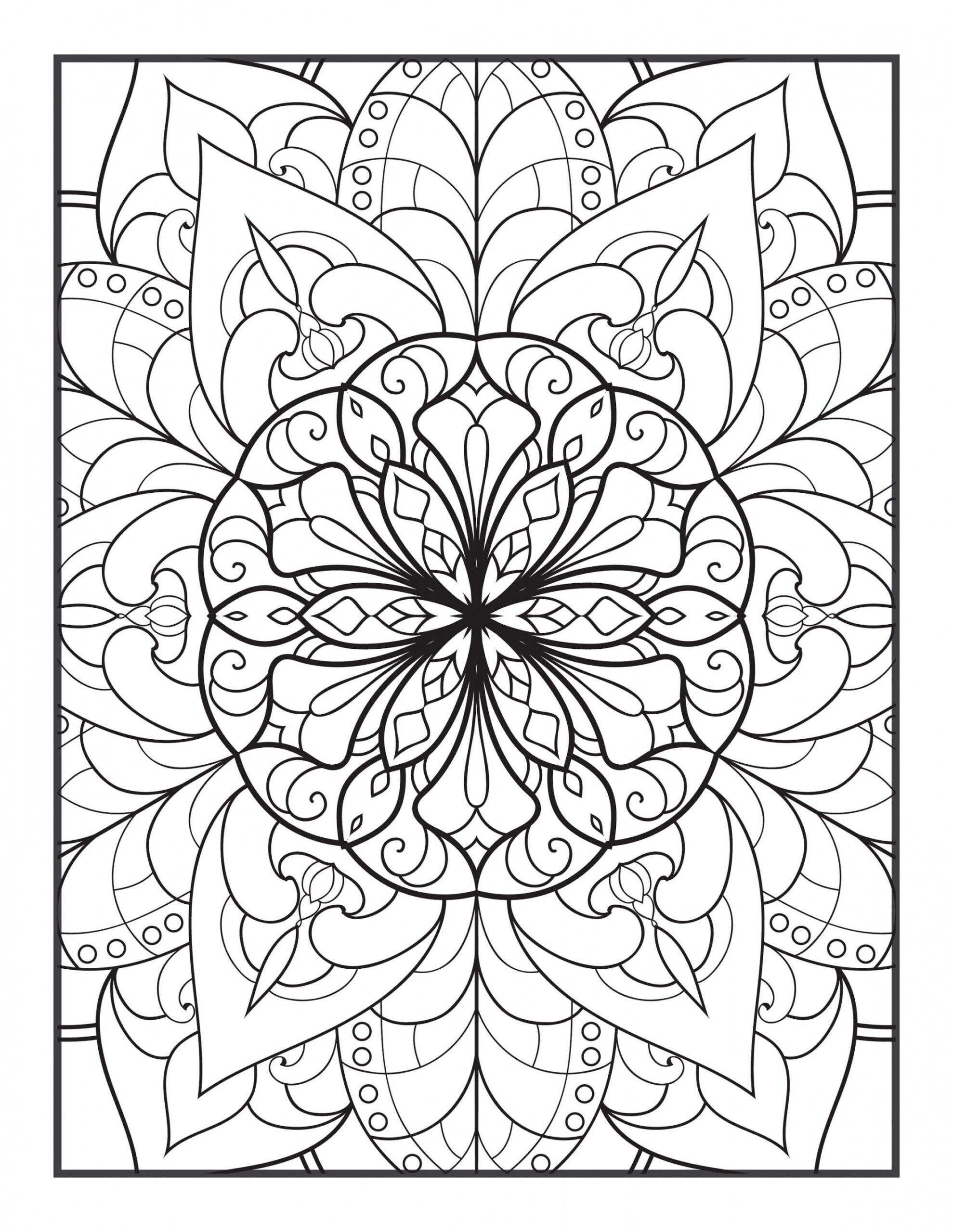 Printable Coloring Pages for Teens and Adults Digital - Etsy