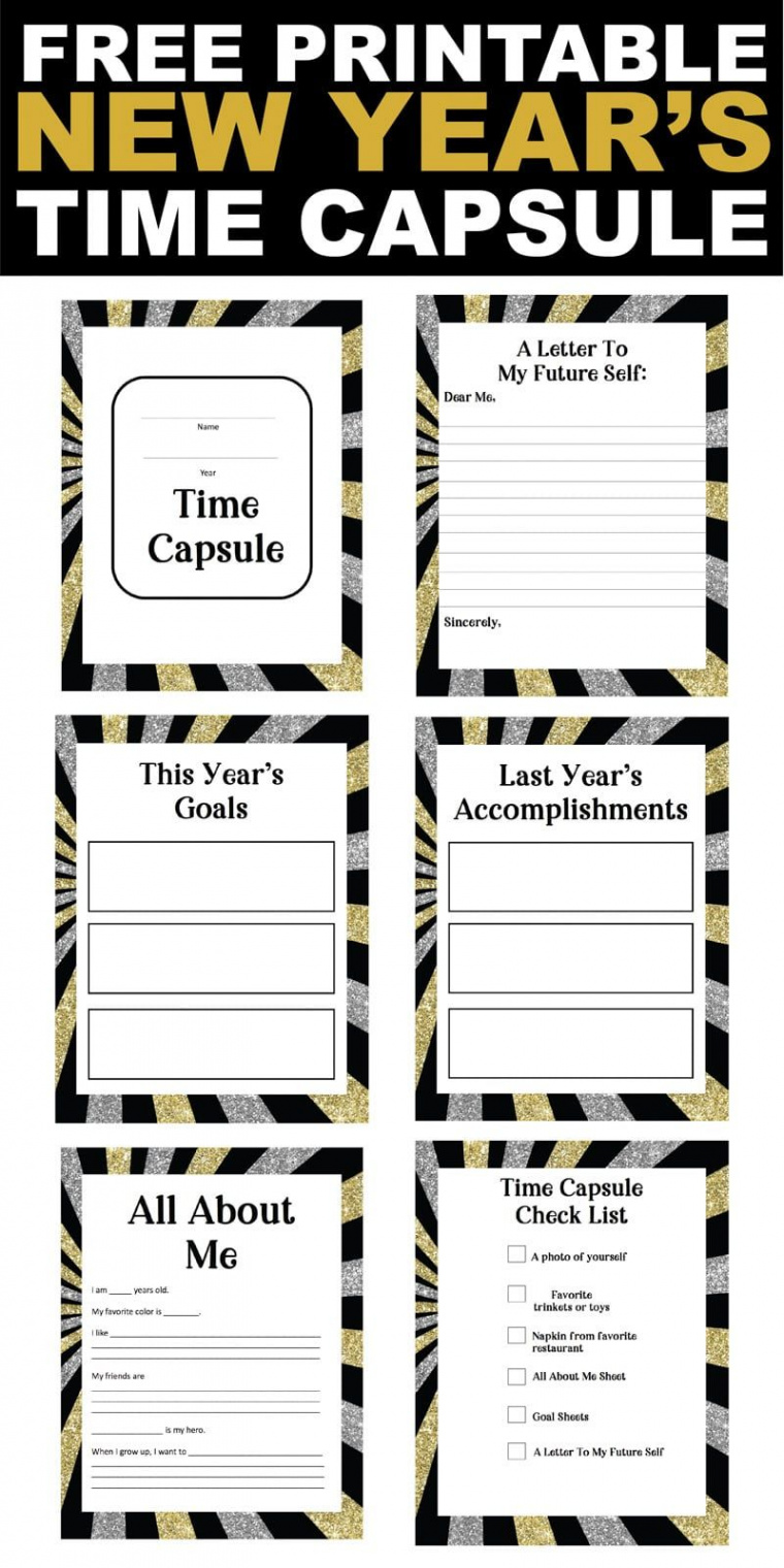 Printable New Year