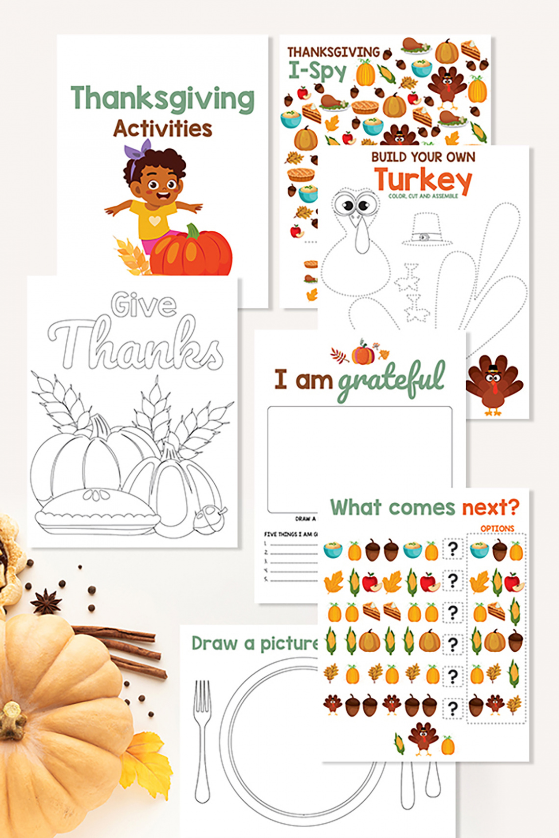 Printable Thanksgiving Activities For Kids - Extreme Couponing Mom