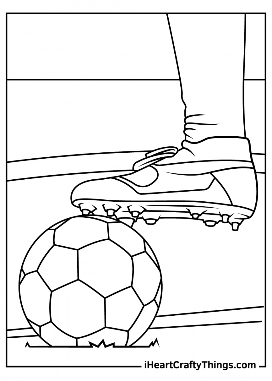 Soccer Coloring Pages (% Free Printables)