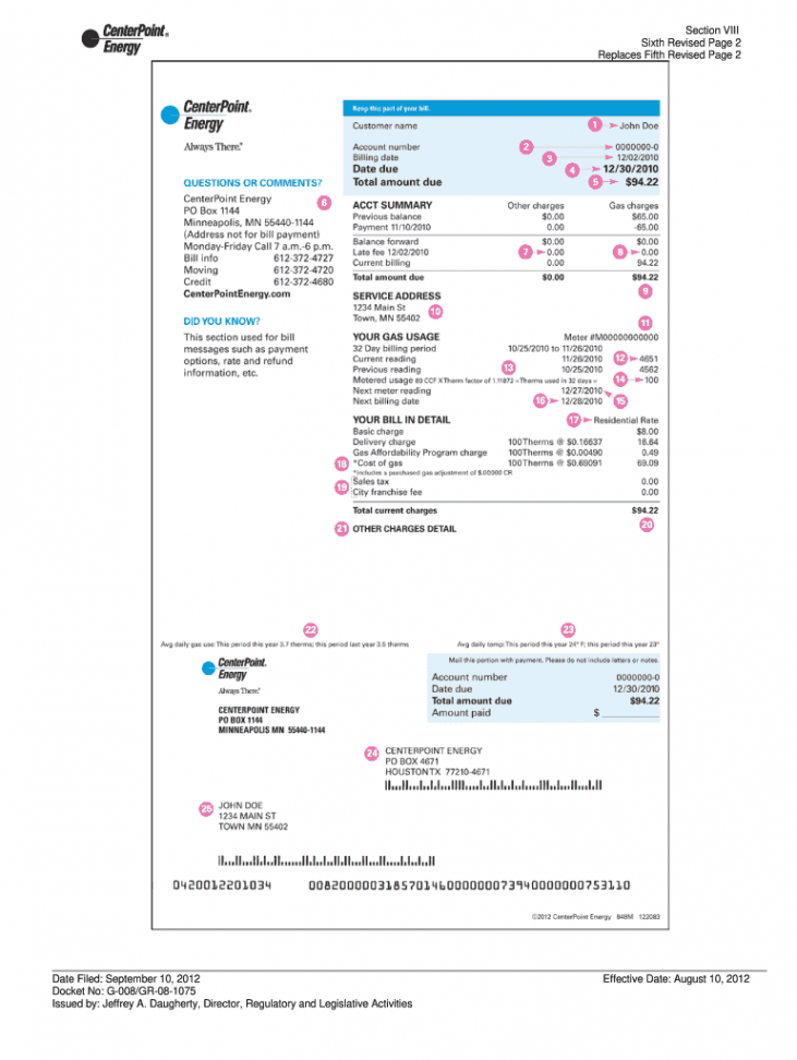 Utility Bill Generator - Fill Online, Printable, Fillable, Blank