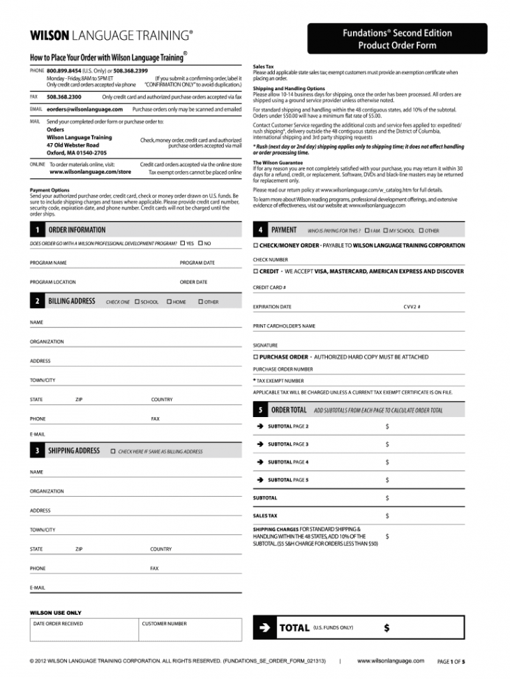 Wilson Reading Printables Pdf - Fill Online, Printable, Fillable