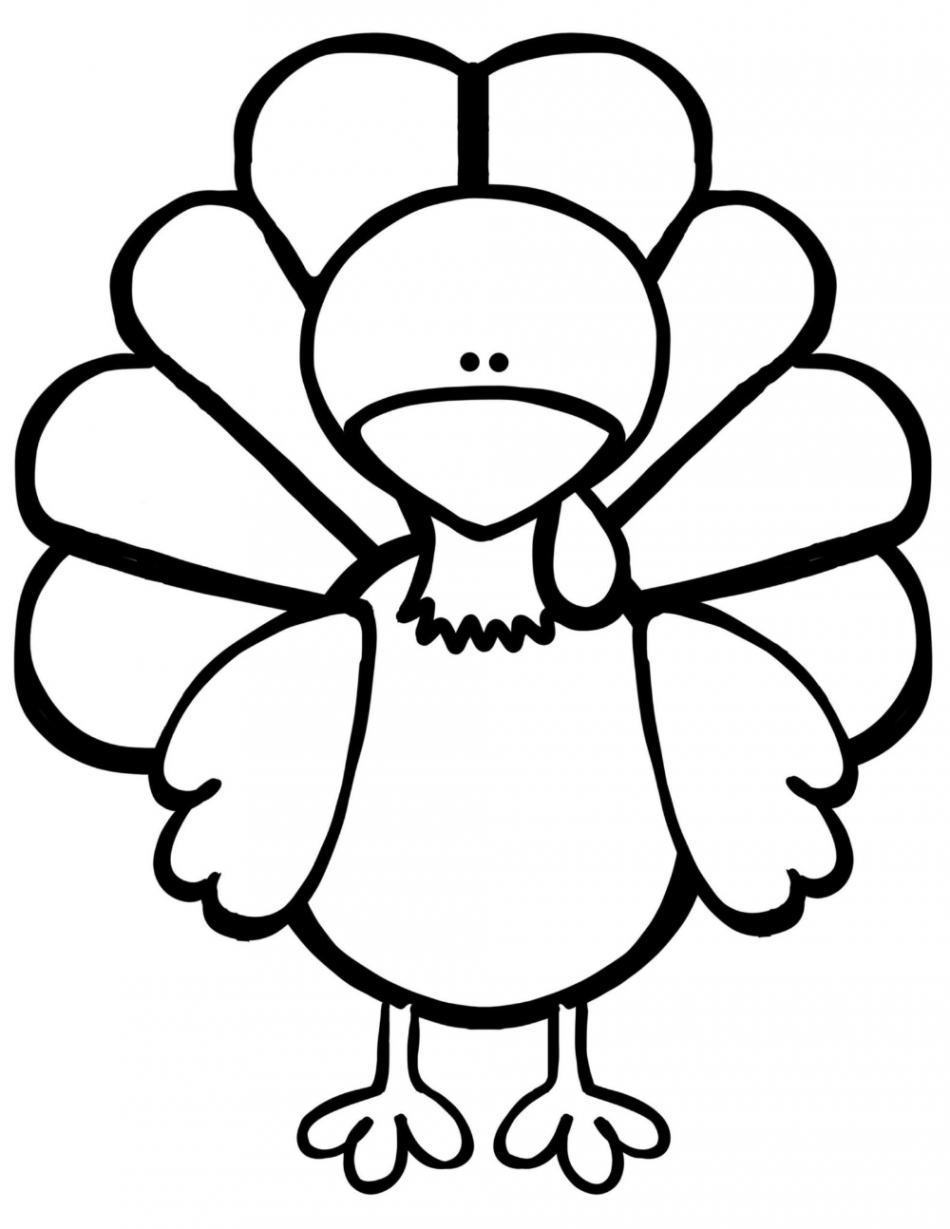 Blank Turkey Template - Sample Professional Template with Blank