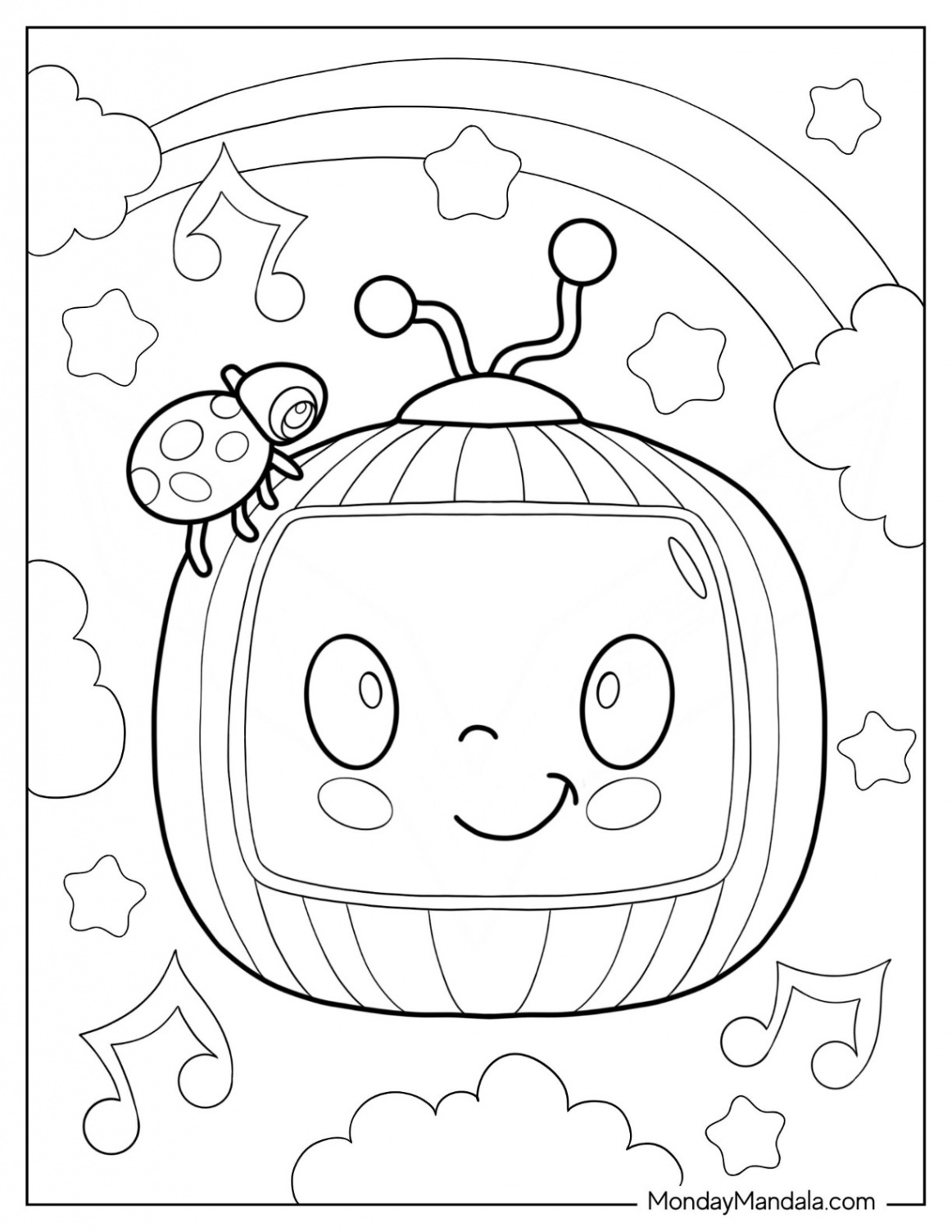 CoComelon Coloring Pages (Free PDF Printables)