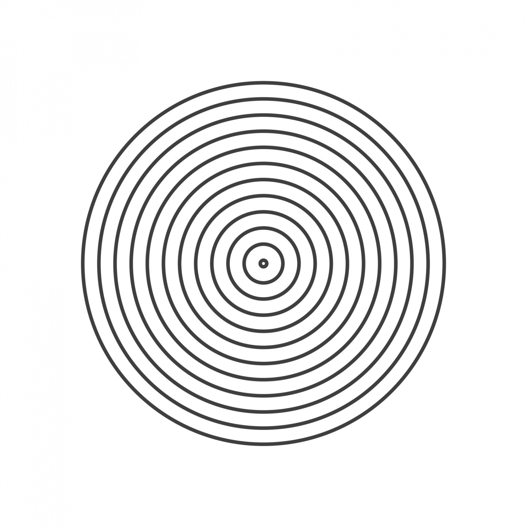 Concentric circle elements