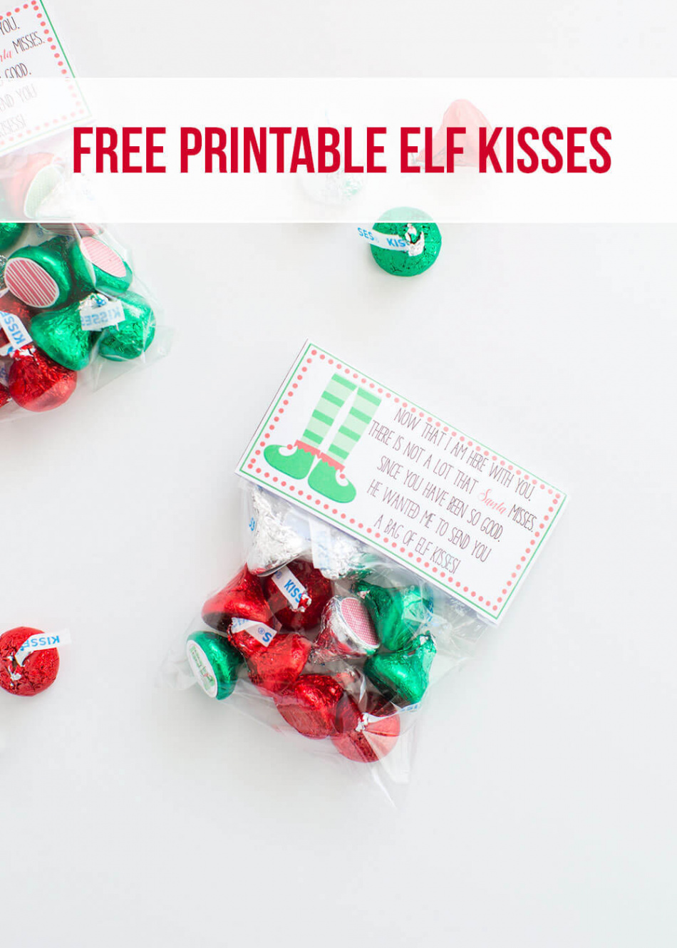 Elf Kisses (Free Printable) - The Inspiration Board