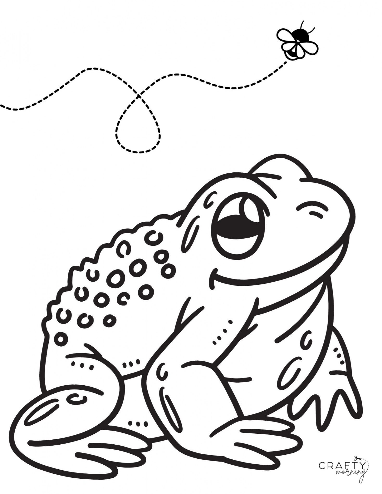 Free Frog Coloring Pages to Print - Crafty Morning