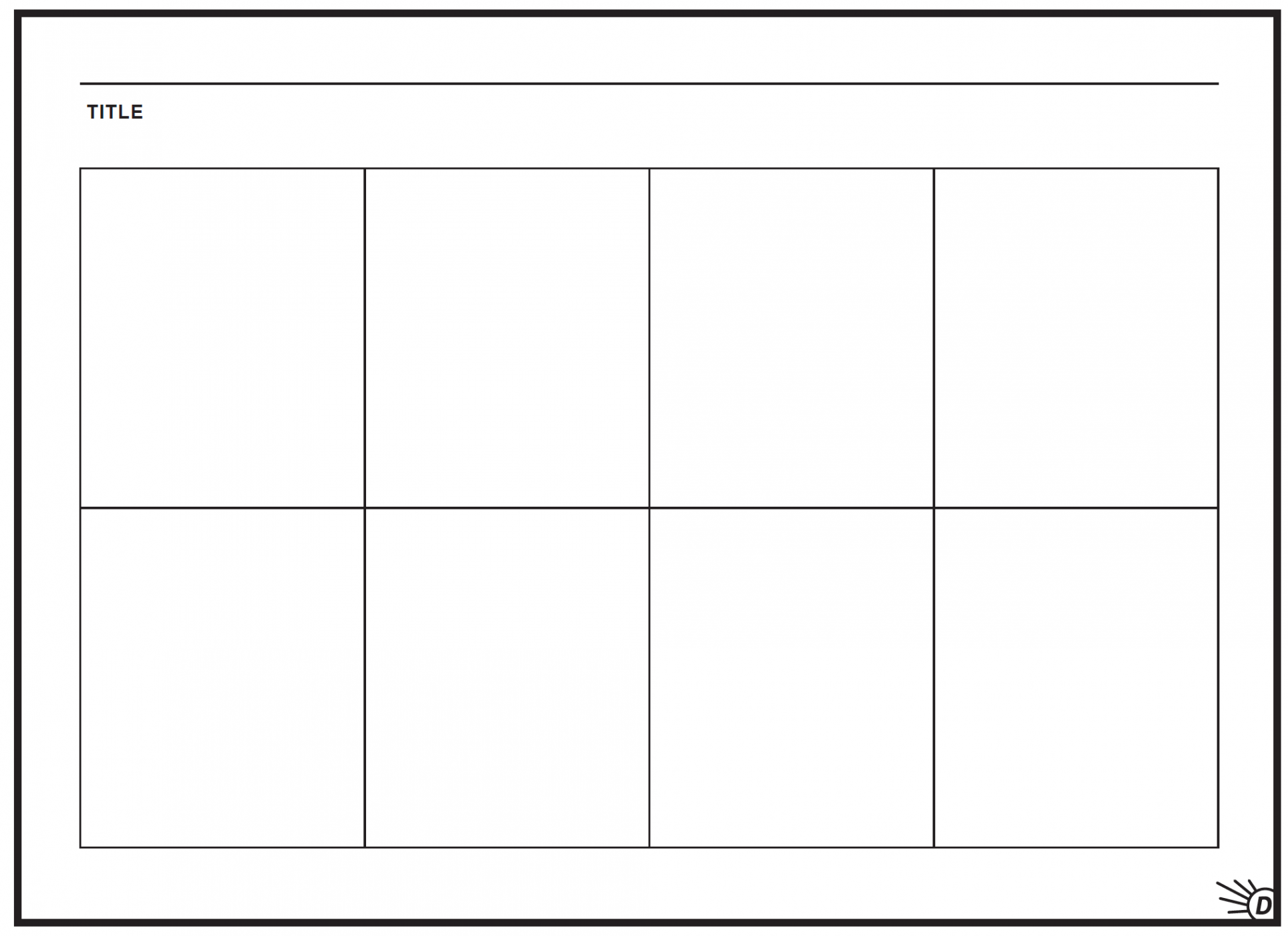 Free Printable Comic Book Template For Kids