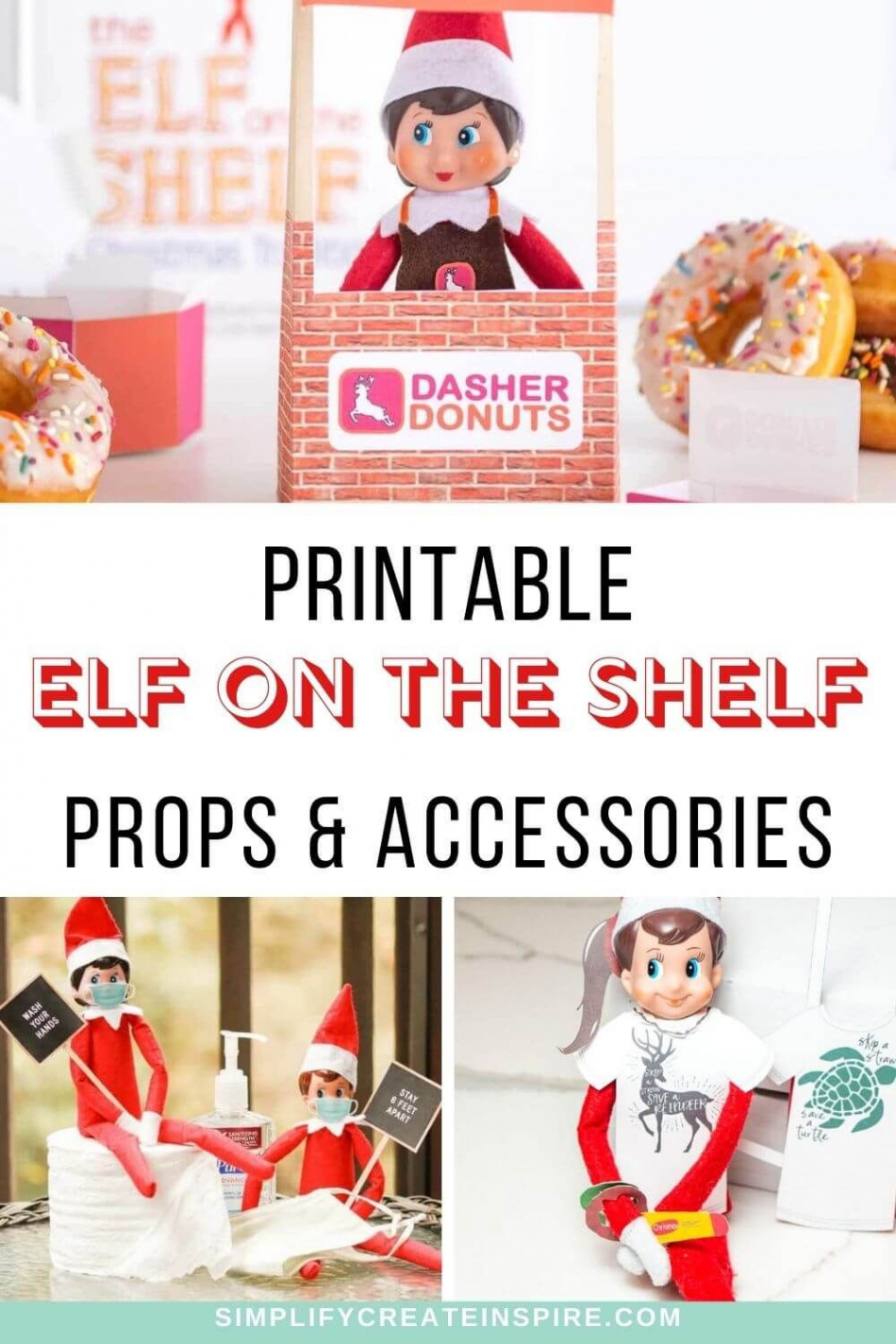 Free Printable Elf On The Shelf Props & Accessories  Elf on