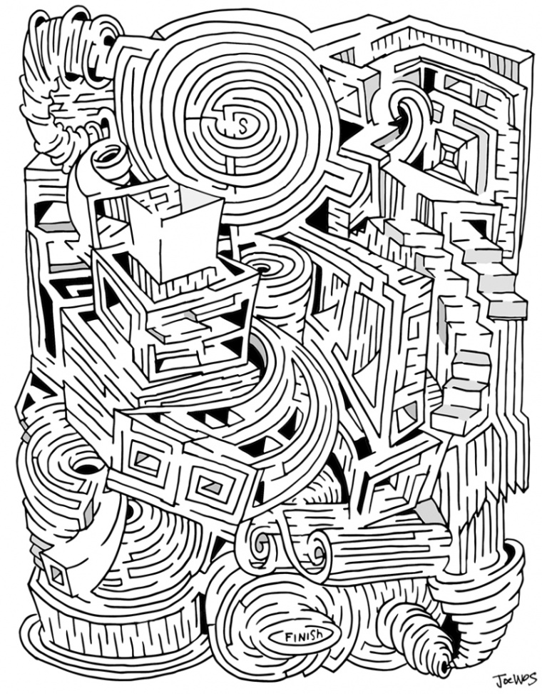 Free Printable Mazes – MazeToons