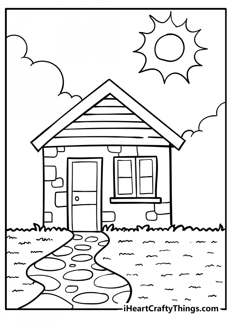 House Coloring Pages (% Free Printables)