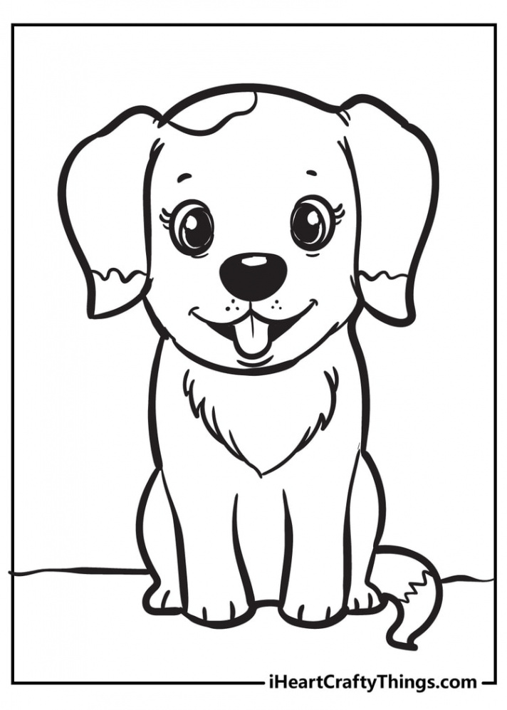 Puppy Coloring Pages (% Free Printables)