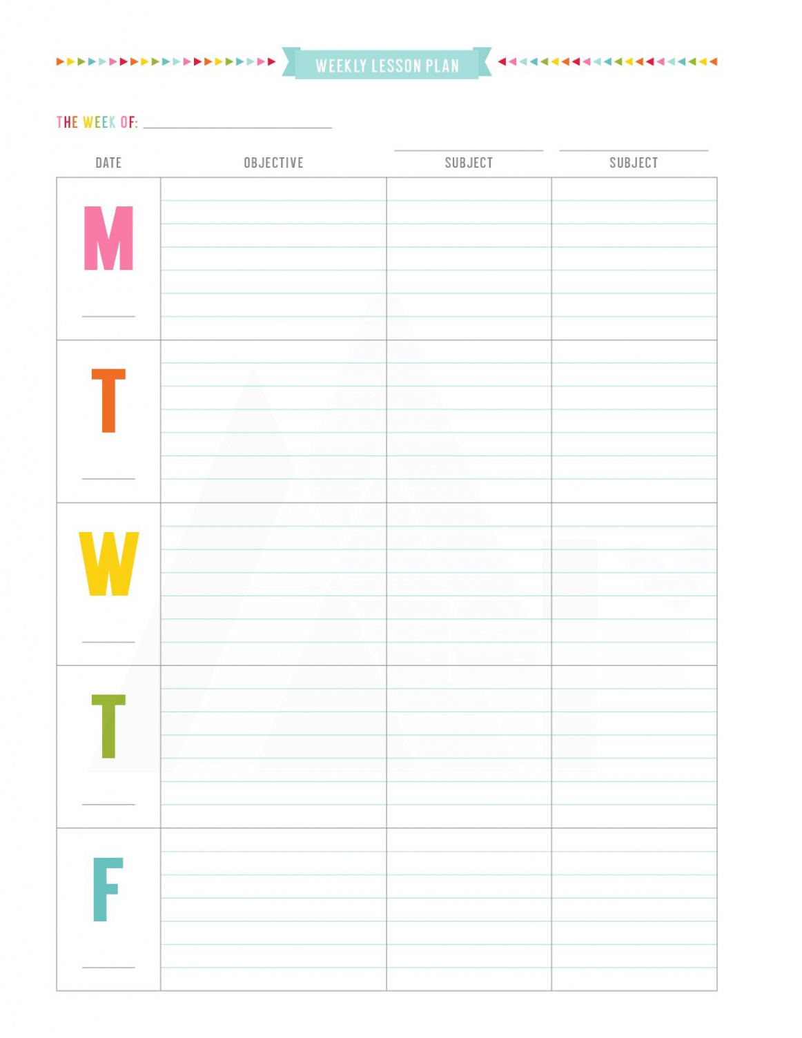 TEACHER PLANNER  Teacher planner printables, Teacher planner