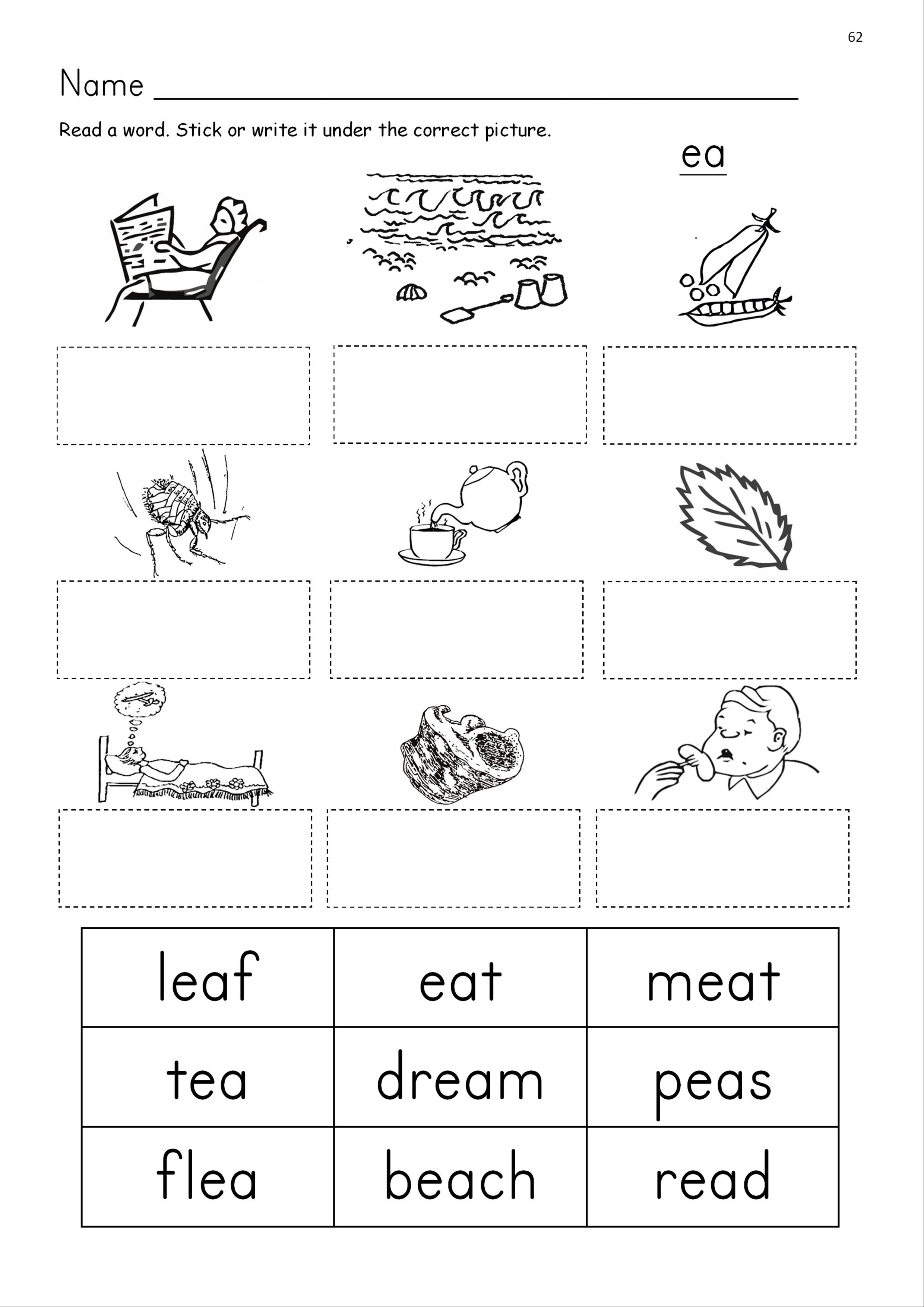 Best 58+ 2nd Grade Reading Phonics Worksheets