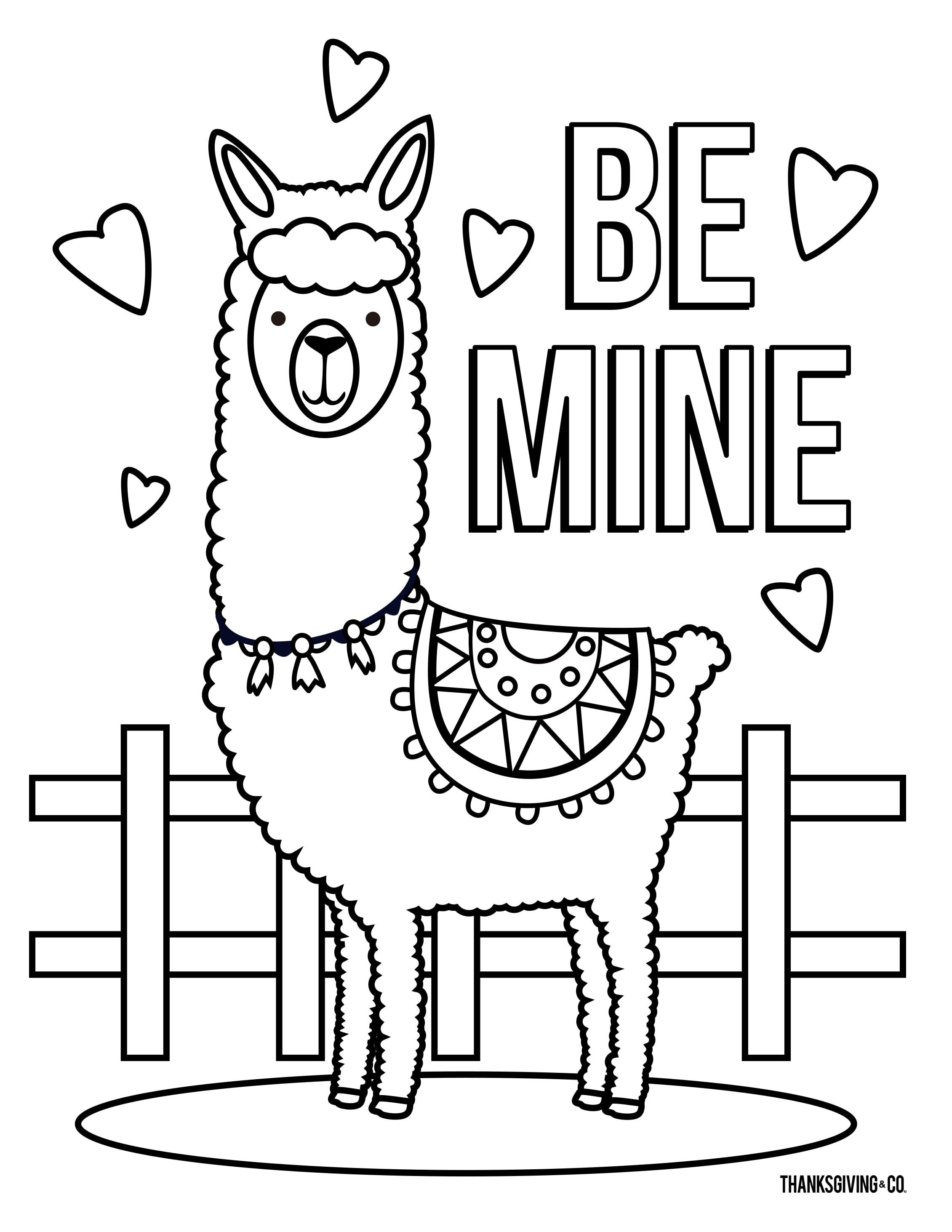 Best 95+Valentine Coloring Pages