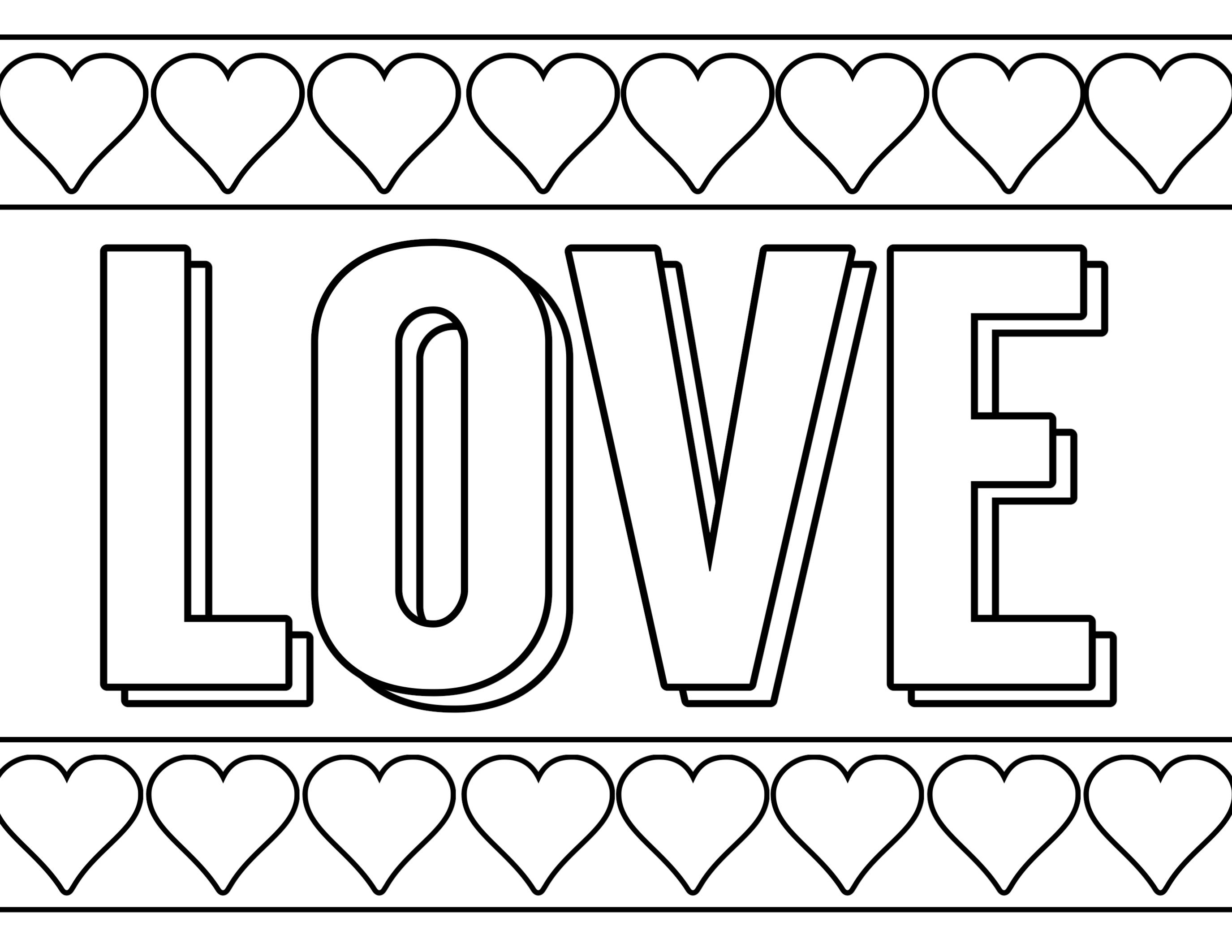 Best 99+Valentine Coloring Pages