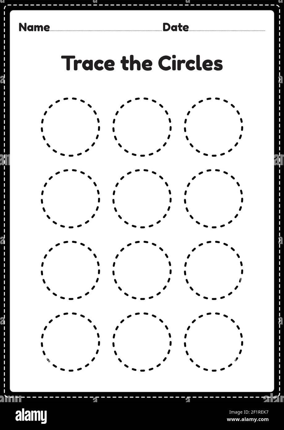 Get 85 Circle Worksheets For Preschoolers Ideas 60