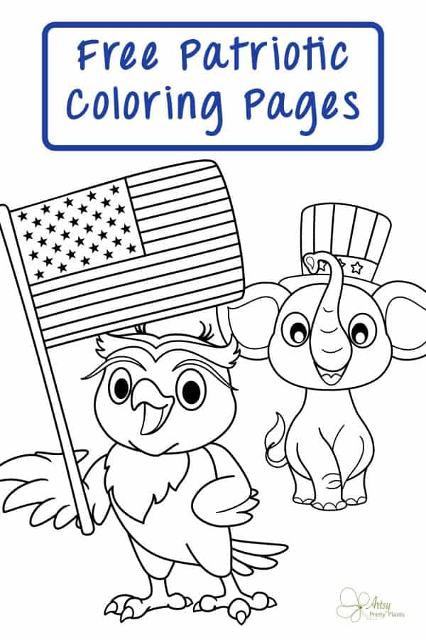 Best 45 Free Patriotic Coloring Pages Ideas 35