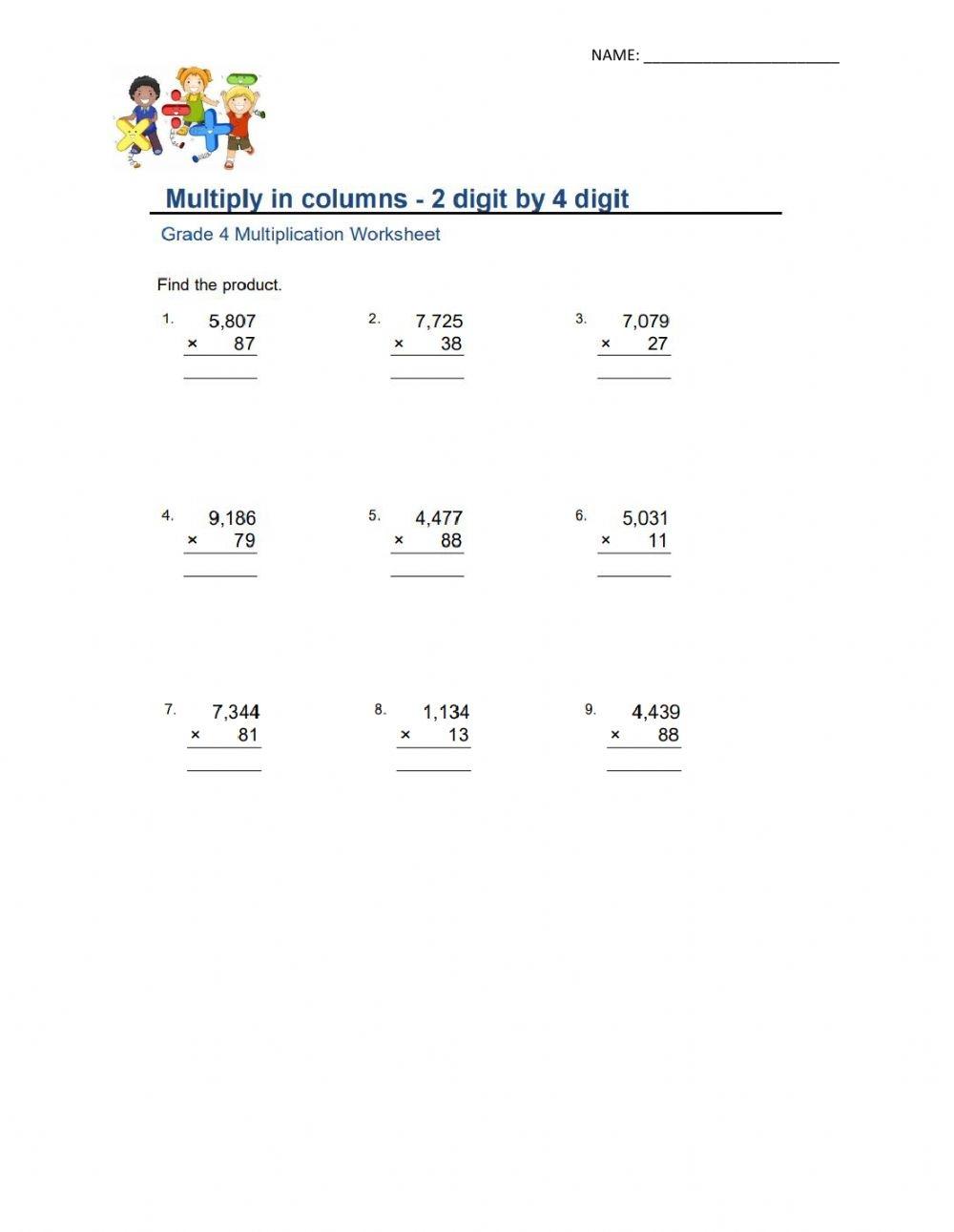 Free Math Worksheets 2 Digit Addition No Regrouping