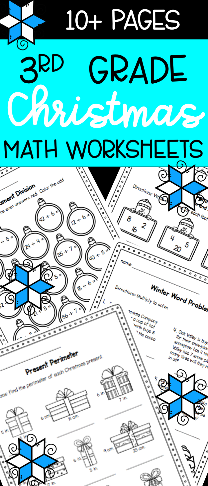 20 4Th Grade Math Worksheets Christmas Pdf