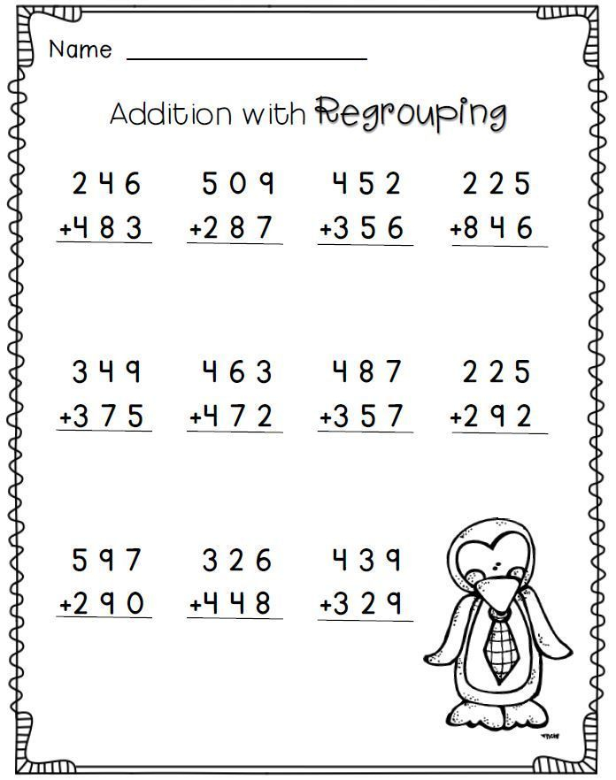 20 Addition For 2Nd Grade Worksheets Free