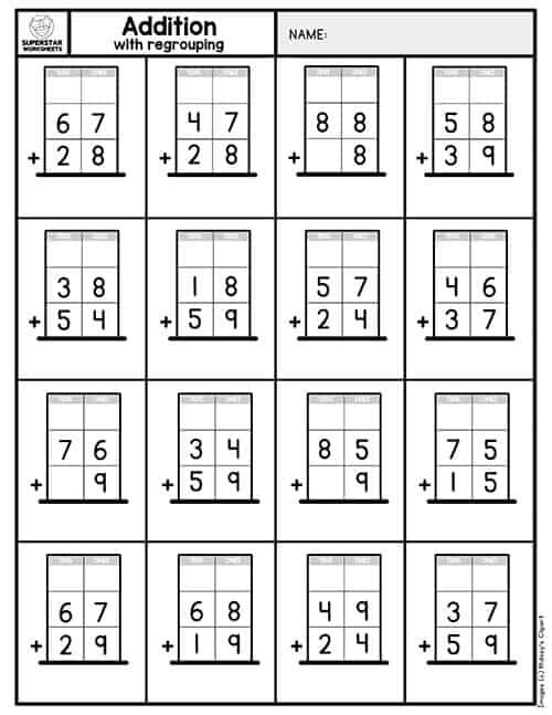 20 Addition Without Regrouping Worksheets For Grade 1 Pdf