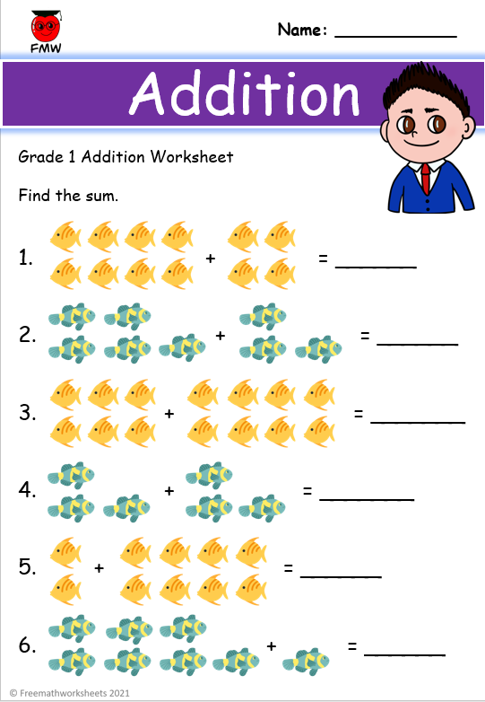 20 Addition Worksheets Grade 1 Missing Pdf