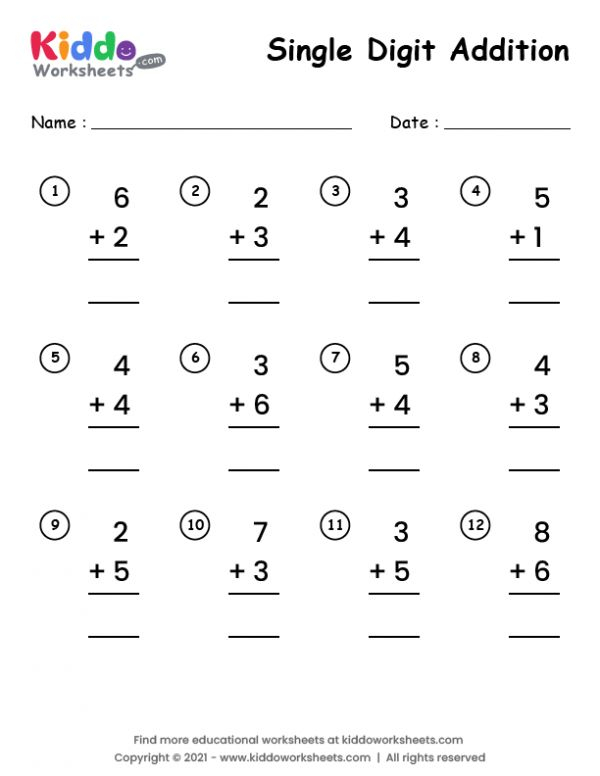 20 Addition Worksheets Grade 1 Missing Pdf