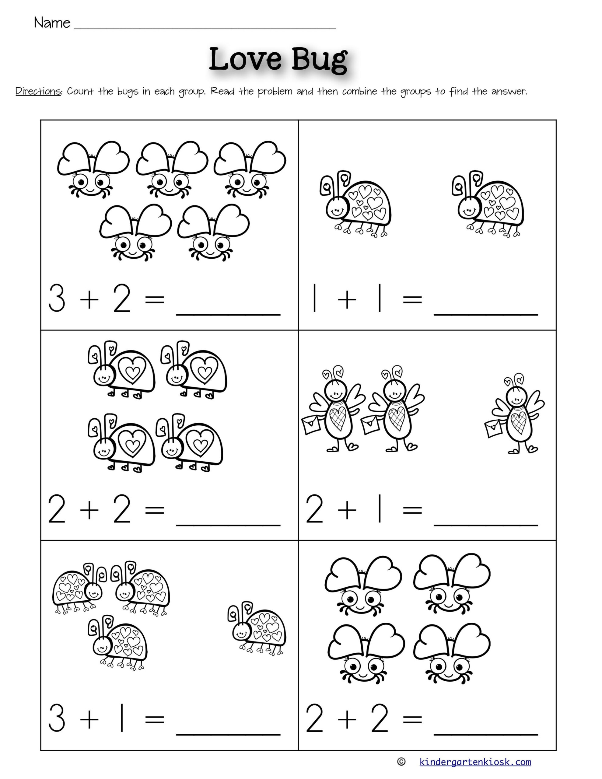 20 Addition Worksheets Kindergarten 2 Pdf