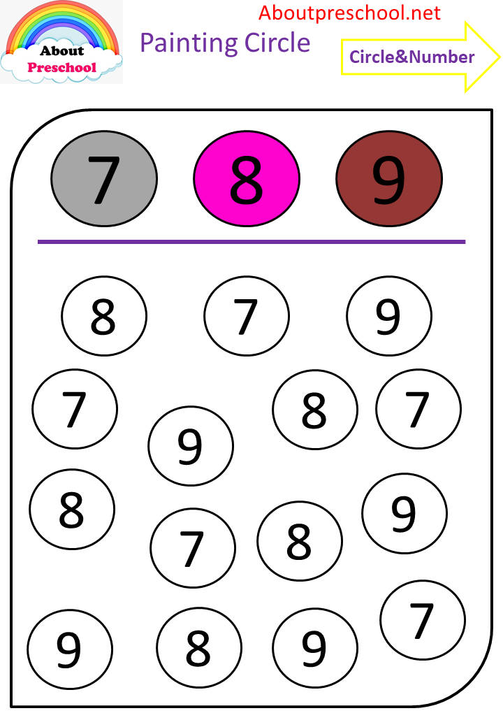 20 Counting And Circle Worksheet Free