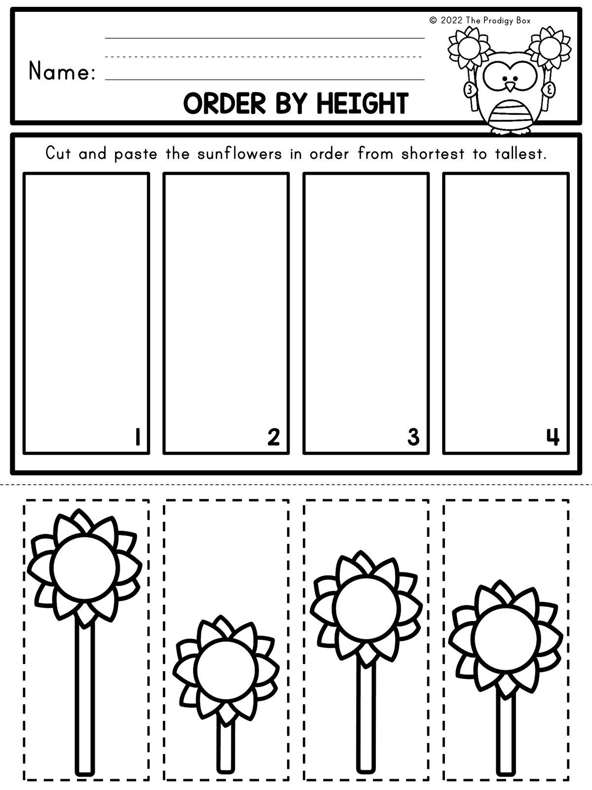 20 Cut And Paste Worksheets Pizza Pdf