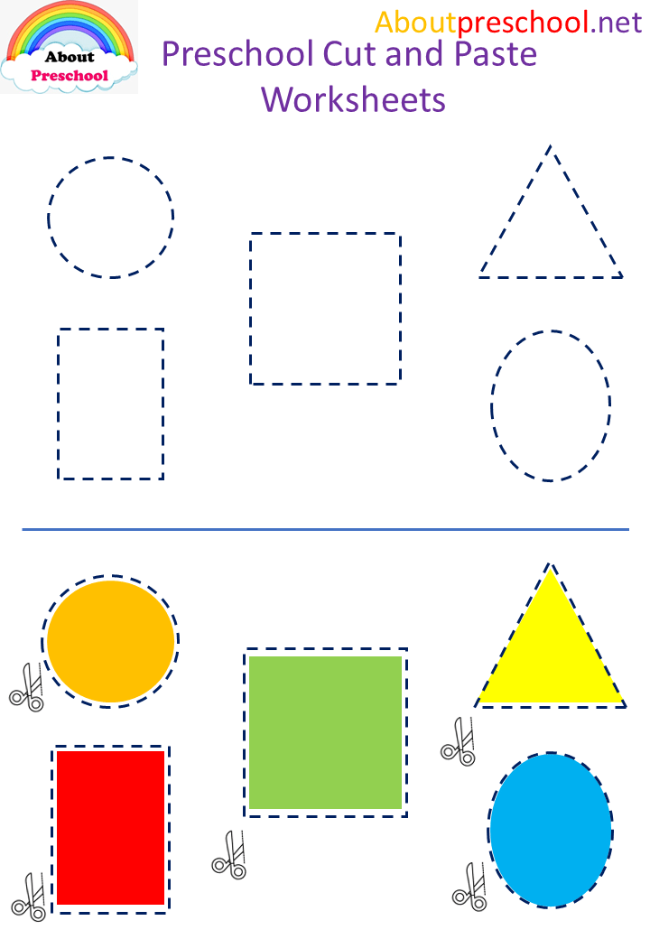 20 Cut And Paste Worksheets Preschool Free Free