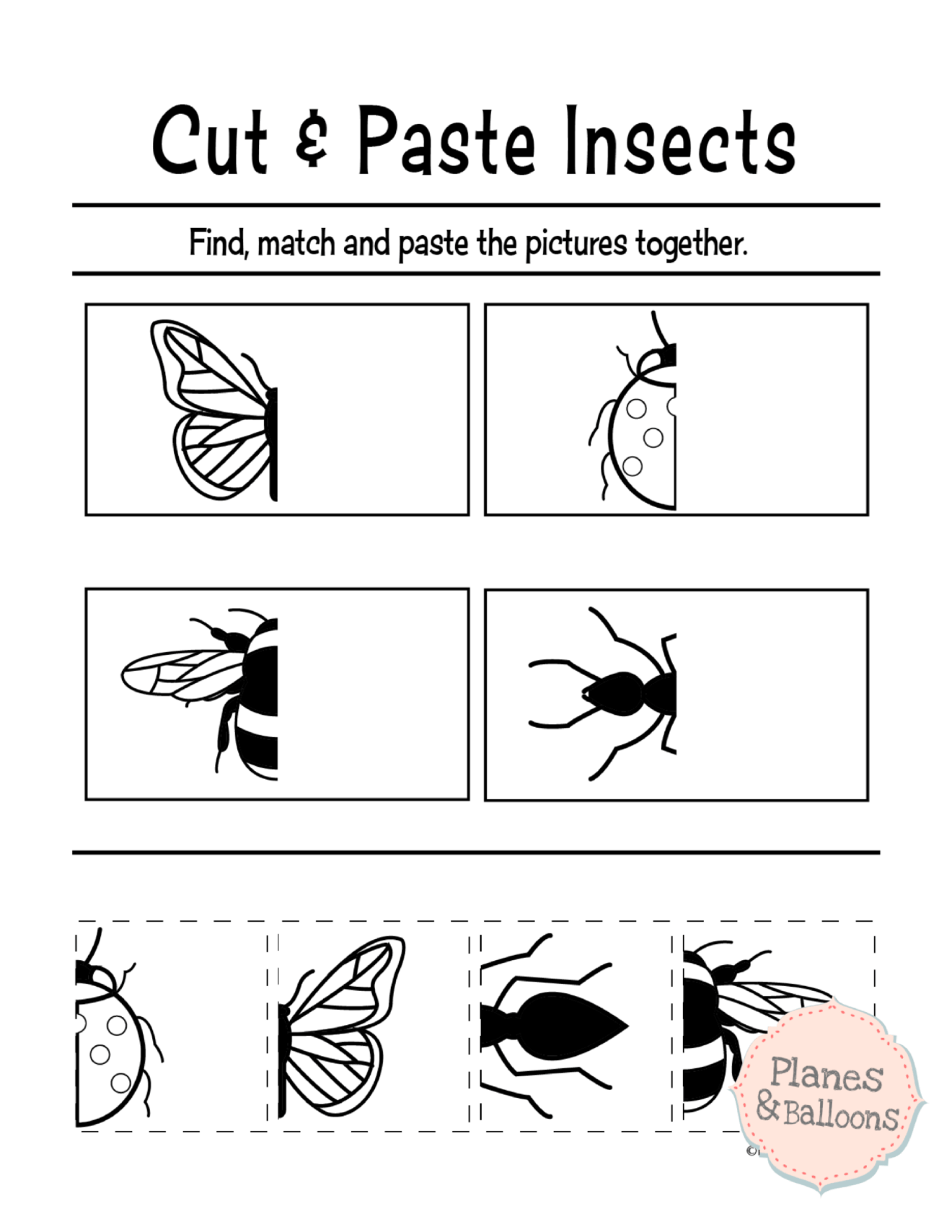 20 Cut And Paste Worksheets Preschool Free Pdf