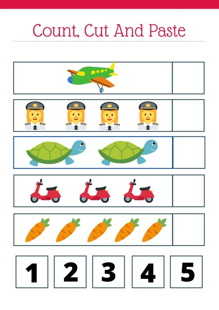 20 Cut And Paste Worksheets Preschool Free Pdf