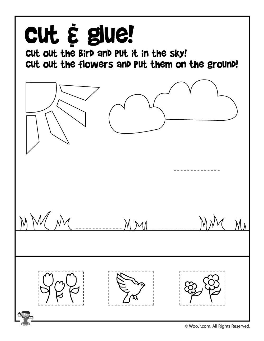 20 Cut And Paste Worksheets Preschool Free Pdf