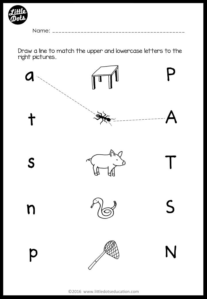 20 English Worksheets For Kindergarten Small Letters Free