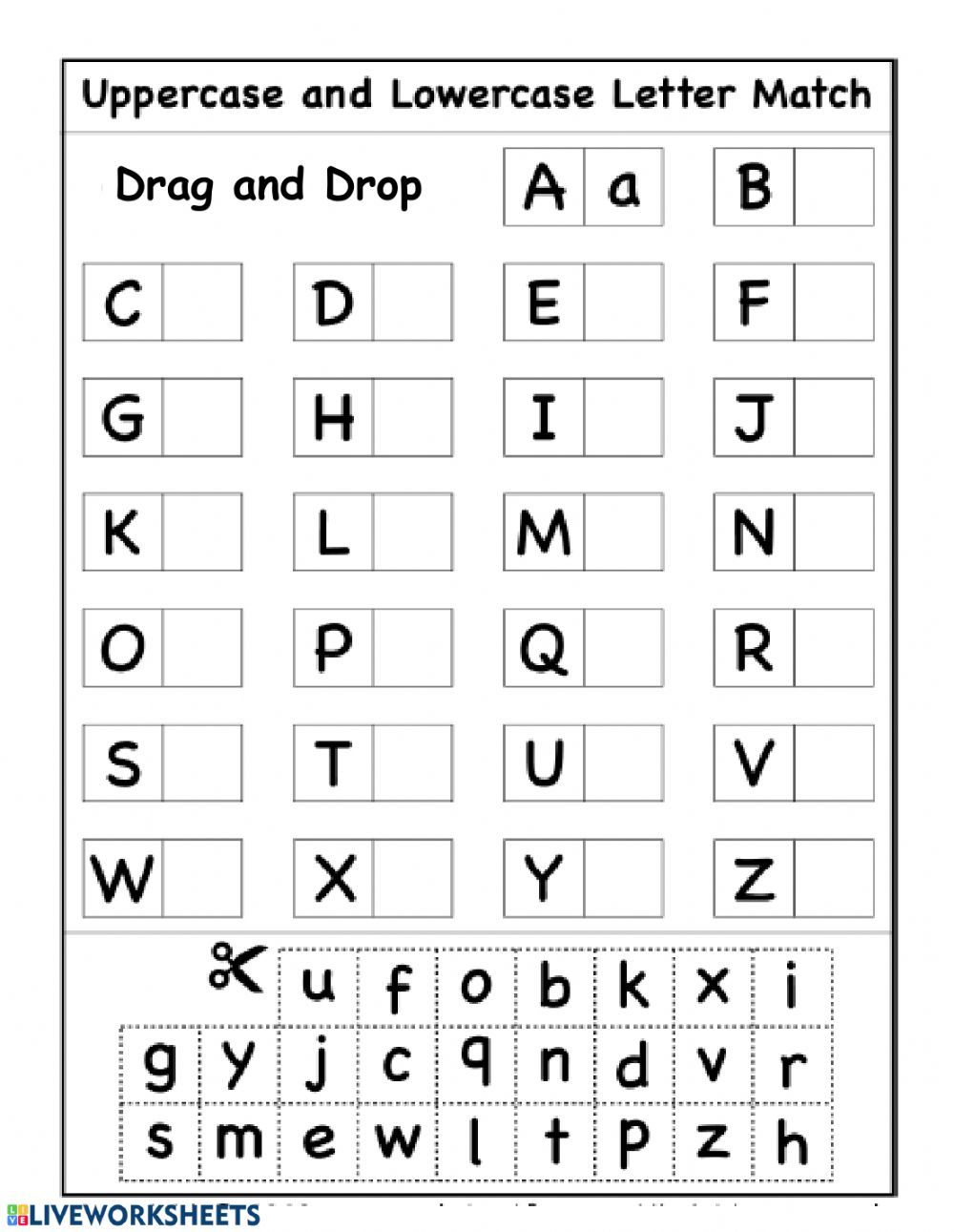 20 English Worksheets For Kindergarten Small Letters Pdf