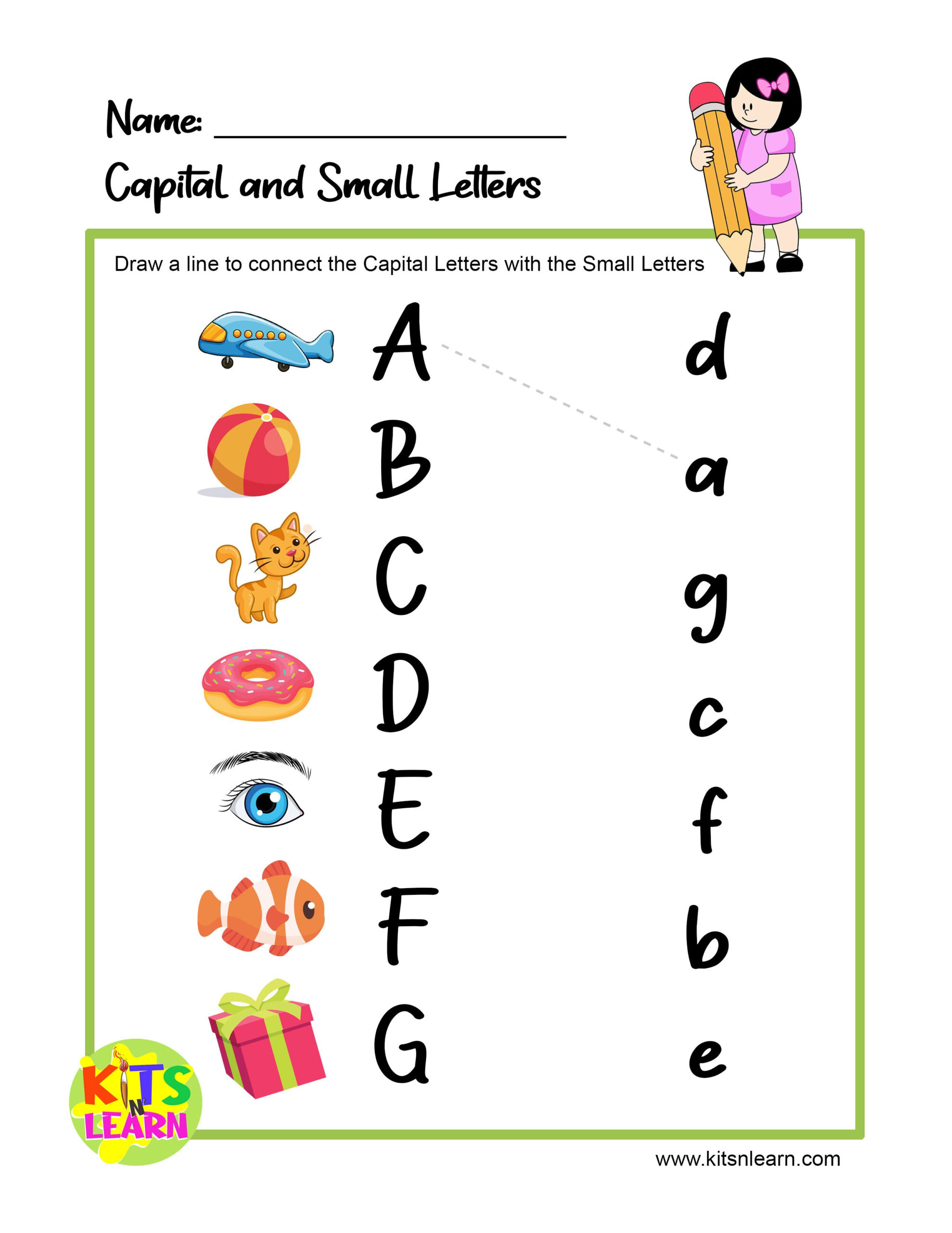 20 English Worksheets For Kindergarten Small Letters Pdf